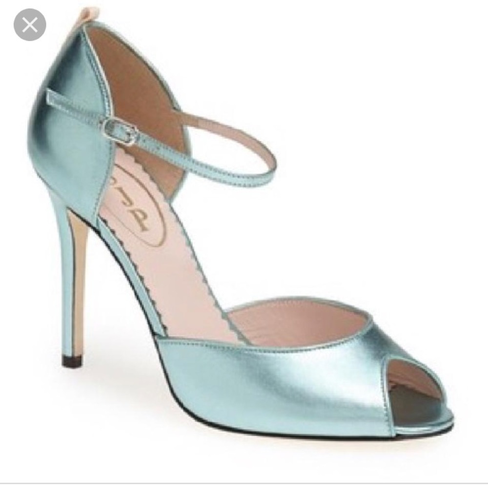SJP Ursula Metallic D’Orsay Pump